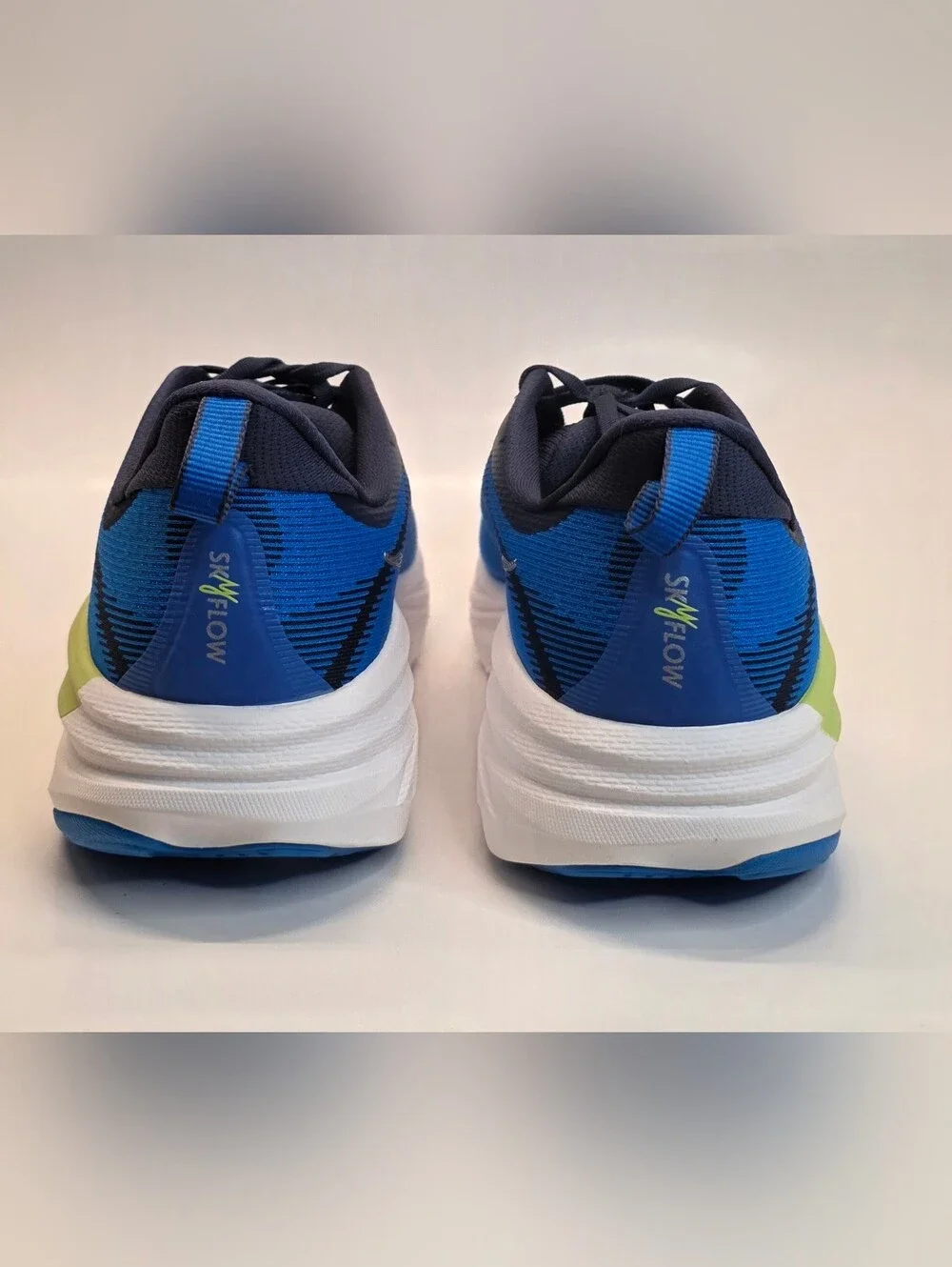New Hoka One One Skyflow Blue-Green Running Shoes Men's Size 11.5 EE